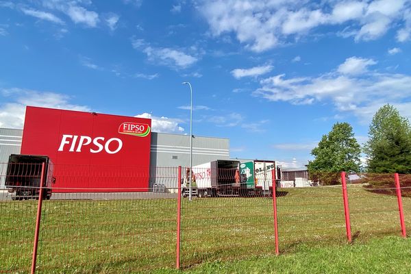 La Fipso est l'un des plus grands abattoirs du Sud-Ouest, site de Lahontan, dans le Béarn.