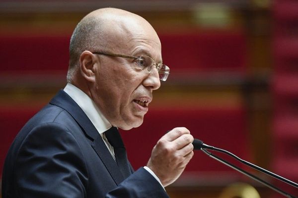 Le député Les Républicains Éric Ciotti à l'Assemblée nationale le 5 février 2019.