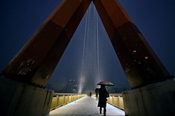 Près de 5 cm de neige sont tombés à Lyon