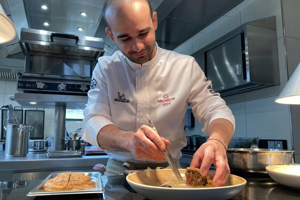 Oscar Garcia, le chef du restaurant Cueillette.