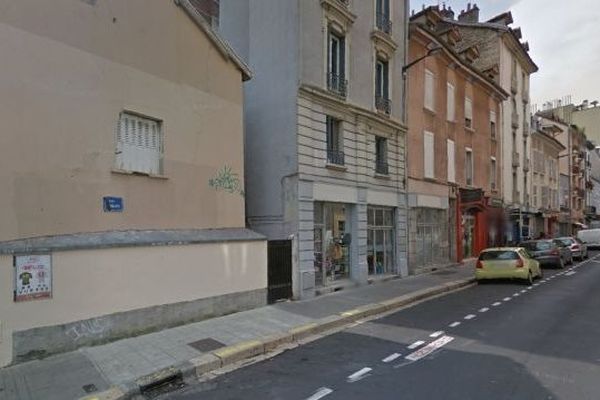 La rue Michelet à Grenoble