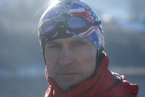 Christophe Corne nageur de défi 