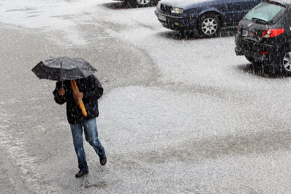 Samedi grêle attendue sous un ciel orageux