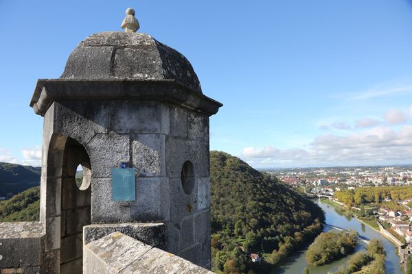 Vue depuis la Citadelle de Besançon.