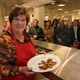 Maïté à Toulouse en 2005 pour un cours de cuisine sur le foie gras à l'Armagnac.