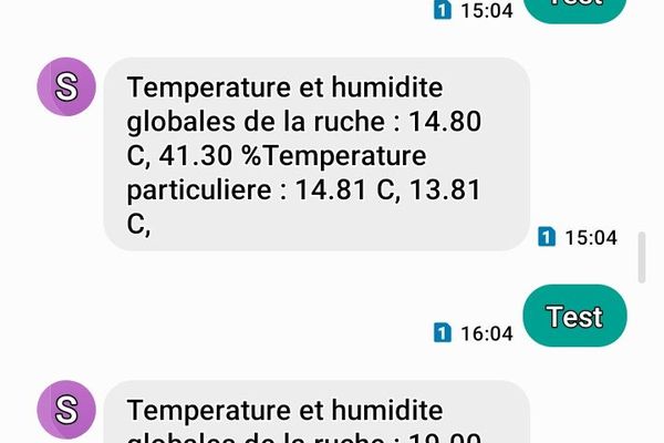 Con Beelinked, el apicultor puede controlar de forma remota la temperatura y la humedad de la colmena.