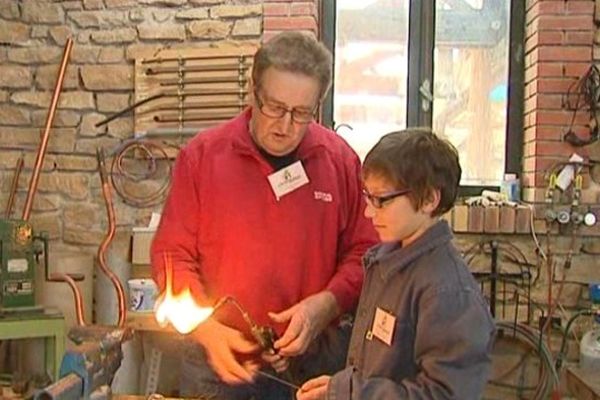 Dans un atelier lyonnais le mercredi 13 novembre 2013