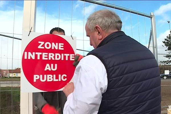 Des "gilets jaunes" étaient installés à Lux, en Saône-et-Loire, près d’une route départementale depuis le 20 novembre 2018