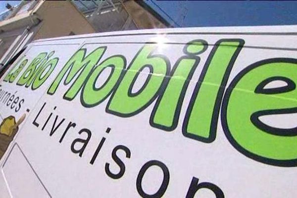 La "Bio-mobile" sillonne les routes des Vosges.