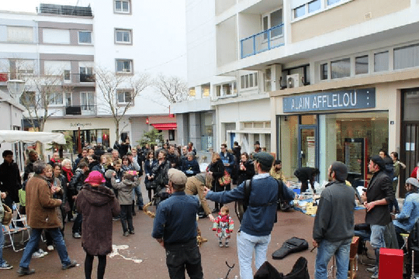 Un marché où la seule monnaie d'échange est : "un sourire" !