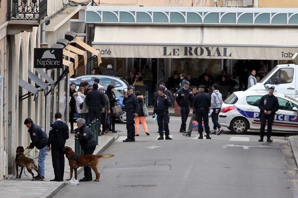 Alerte à la bombe à Corse-Matin, Ajaccio, le 11 mars