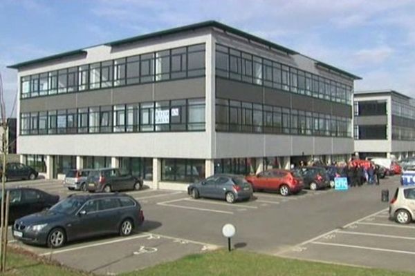 Le site de l'entreprise Ricoh à Wettolsheim