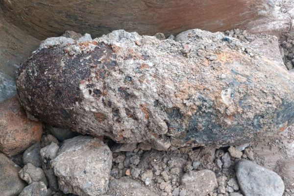 L'obus de 250 kg a été découvert lors d'un chantier dans le centre d'Annecy.