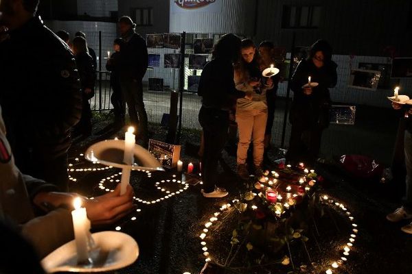 La manifestation a été suivie un peu partout en France. Comme ici à Bazas, en Gironde.