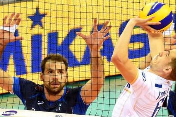 Benjamin Toniutti, capitaine et passeur de l'équipe de France de volley - archives