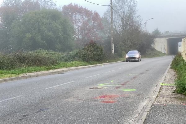 L'accident a eu lieu avenue du Griffolet, à Ussac, mercredi 6 novembre.