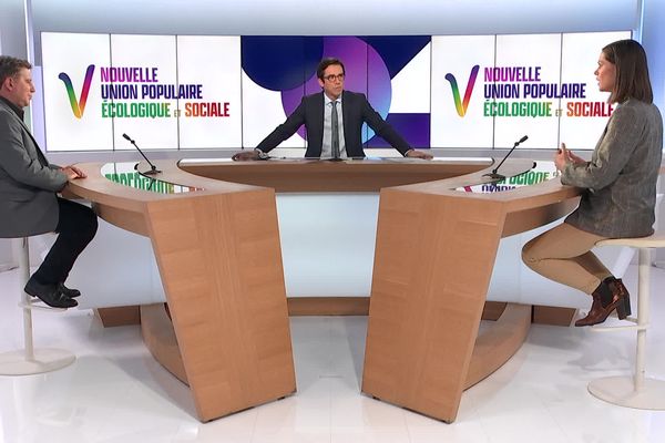 René Pilato, député LFI de Charente et Lisa Belluco, députée EELV de la Vienne, invités de Jérôme Vilain dans Dimanche en Politique