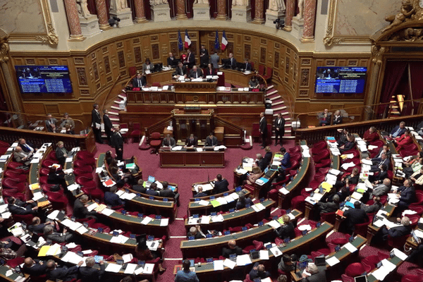 L'hémicycle du Sénat