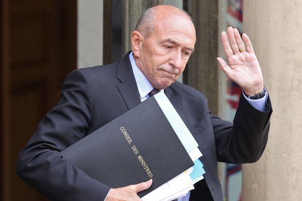 Gérard Collomb, photo AFP