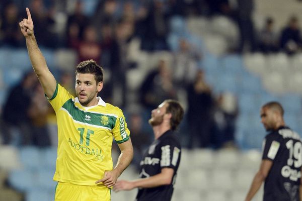 Djordjevic la pièce maîtresse du FC Nantes (ici face à Dijon cet automne)