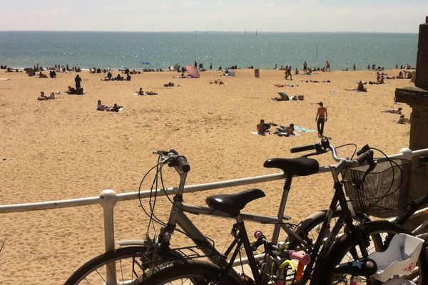 La plage de la Noeveillard à Pornic