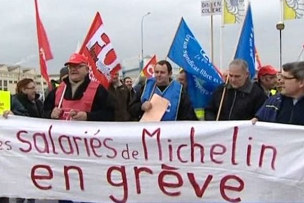 La mobilisation ne faiblit pas depuis fin janvier pour les salariés du site Michelin de Saint-Doulchard.