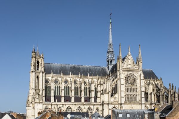 Cathédrale Notre-Dame d'Amiens (Somme).