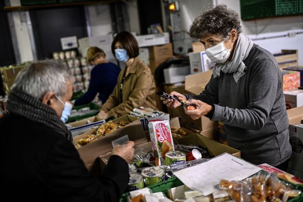 Les bénéficiaires de l'aide alimentaire sont de plus en plus nombreux du fait de la crise sanitaire en Isère. (Illustration)