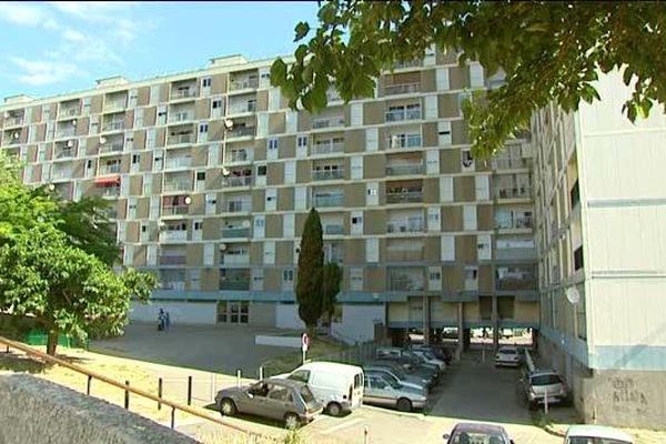 La cité des Bleuets à Marseille