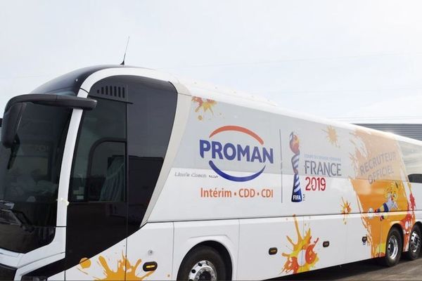 Le bus pour l'emploi Proman sera installé mardi 2 avril 2019 place de l'Hotel de Ville au Havre.