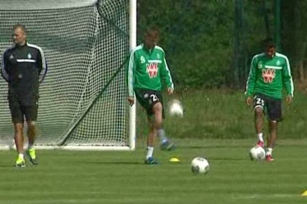 Entraînement - Saint-Etienne le 26 juin 2013