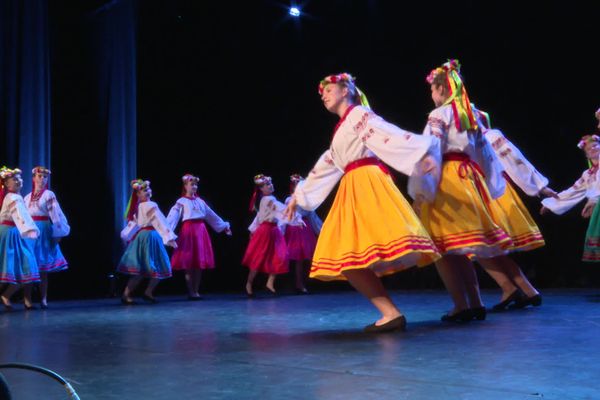 La troupe de danse est originaire de Lviv, en Ukraine.