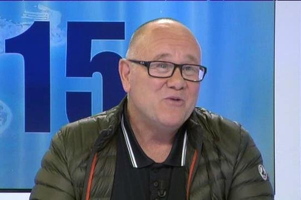 ARCHIVES - L'humoriste Jean-Antoine Villanova sur le plateau de France 3 Corse ViaStella (janvier 2015)