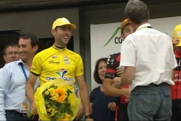 Sylvain Georges, natif de Beaumont (63) remporte pour la première fois le Tour d'Auvergne.