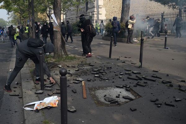 Des affrontements entre manifestants et policiers avaient eu lieu lors des manifestations du 1er Mai à Paris.