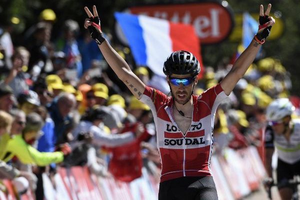 Coup double pour le Belge Thomas de Gendt, vainqueur de l'étape et nouveau maillot à pois