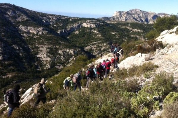  c'est la 110ème édition du critérium des Calanques cette année réunissant plus de 600 marcheurs