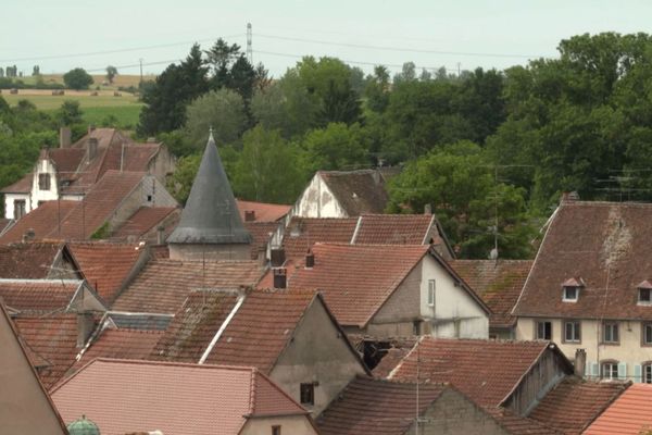 Les toits de Fénétrange