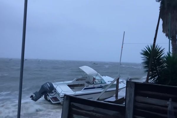 Le 20 octobre dernier, le coup de vent avait éparpillé de nombreux bateaux de plaisanciers dans le bassin d'Arcachon.