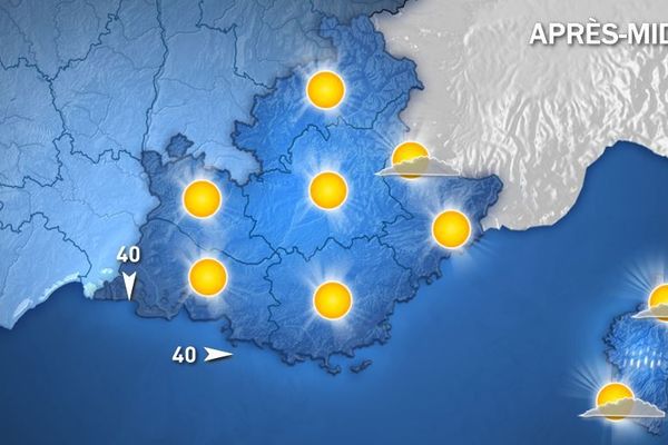 La météo du lundi 23 juillet