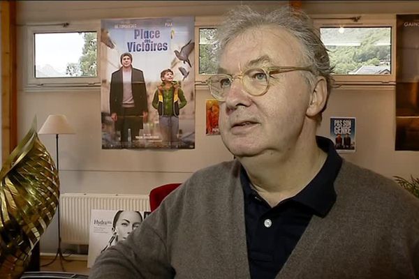 Dominique Besnehard, directeur du festival du film francophone de Brides-les-Bains, en Savoie