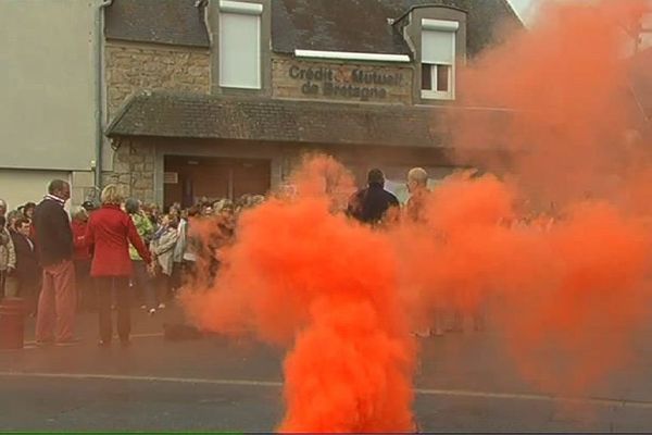 Manifestation à Lesconil