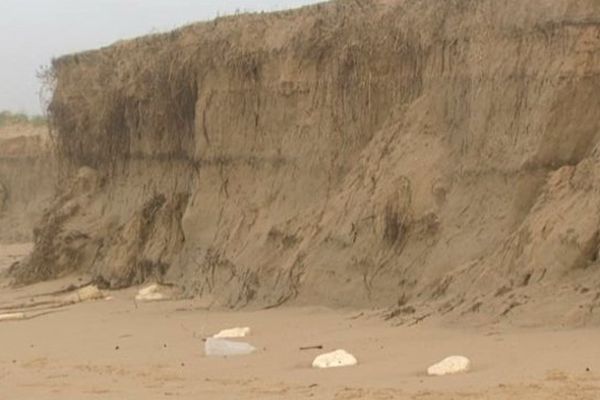 Sur l'île d'Oléron, les côtes ont, par endroits, reculé de 60 mètres. 