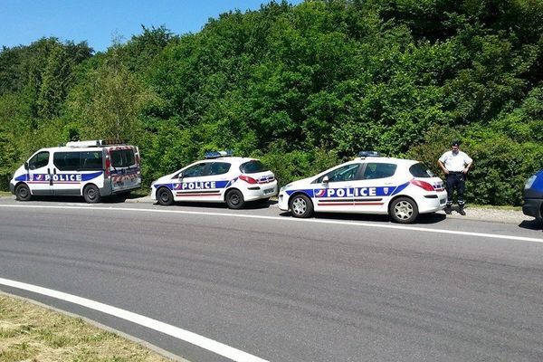 Les policiers de la CRS 39 autoroutière procèderont à de nombreux contrôles tout au long de ce week-end prolongé.