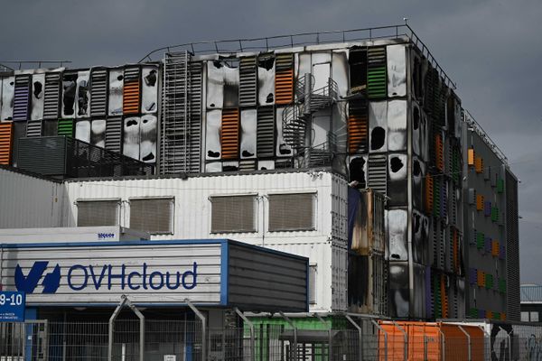 Le Data Center d'OVH à Strasbourg (Alsace) a été détruit par les flammes dans la nuit du 9 mars 2021. 