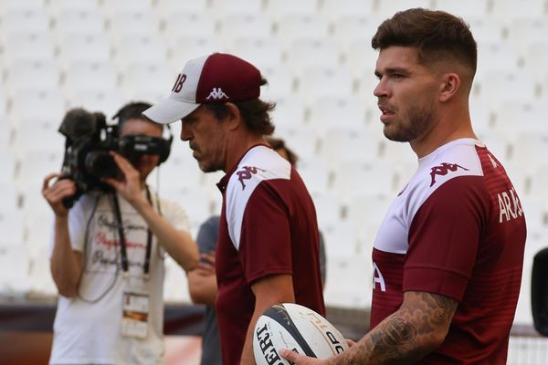 Matthieu Jalibert était de retour à l'entrainement du capitaine ce jeudi 27 juin. Il pourrait être présent pour la finale face à Toulouse.