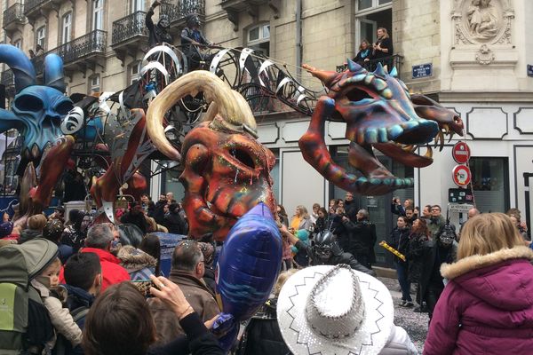 Le carnaval de Nantes, le 7 avril 2018