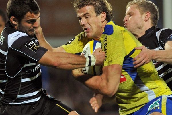 Le Clermontois Aurélien Rougerie (Capitaine) a été un des principaux artisans de la victoire de l'ASM sur son voisin briviste, 36 à 29, le 26 octobre 2013 à l'occasion de la 10ème journée du Top 14.