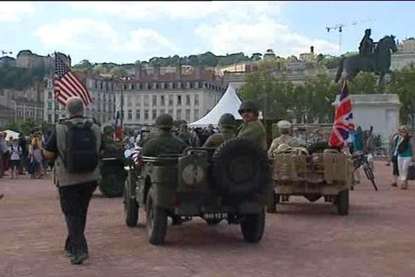 Lyon célèbre le 70e anniversaire de sa libération - Place Bellecour le 3 septembre 2014 !