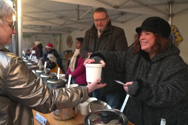 C'est la 22ème édition de la traditionnelle Soupe des chefs à Dijon.